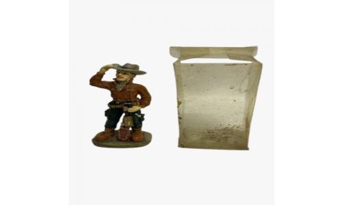 Boneco Cowboy de Resina
